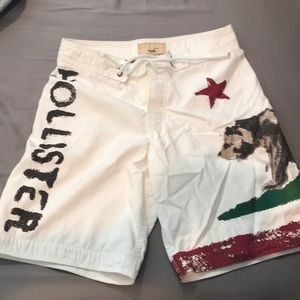 Hollister swim trunks size 32